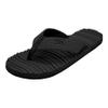 DIEGO MENS WATER FRIENDLY EVA STRAP ON MOLDED TEXTURE BED SANDAL, BLACK, 11 M US view 1
