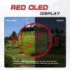 ZYDAR Z1 Golf Laser Rangefinder with Slope,7X Magnification,Ultra HD Red OLED Display,Flag Lock with Pulse,1300 Yards Range,Magnetic Grip, Aspherical Glass,Golf Gift for Women, Yellow view 2
