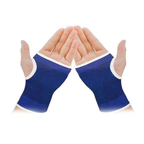 tooloflife Joint Wrap Support Brace Set, Nylon Blue Fitness Protective Gear, Relieve Joint Pain, for Golf, Volleyball, Weightlifting, Skiing(Palm Support)