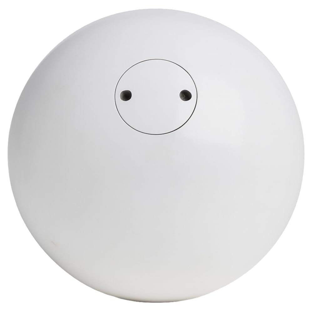 Amber Fight Gear Precision Performance 2kg/4.40lb Iron Shot Put Versatile Training and Competition Excellence with Sturdy Cast Iron Build and Durable Polyurethane Coating White