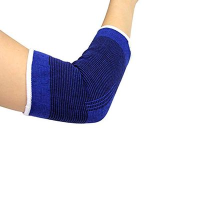 tooloflife Joint Wrap Support Brace Set, Nylon Blue Fitness Protective Gear, Relieve Joint Pain, for Golf, Volleyball, Weightlifting, Skiing(Elbow Pads)