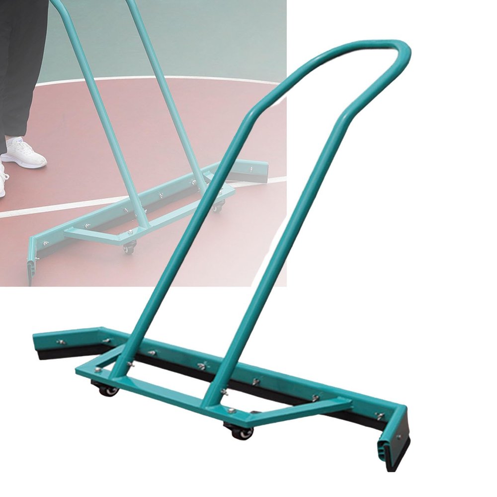 YLQFGUVWK Tennis Court Wiper, Aviation Aluminum Alloy Tennis Court Wiper EVA Push Water Rubber Strip Rain Shuttle Broom with Replaceable Strip
