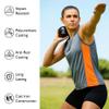 Amber Fight Gear Precision Performance 5.44kg/12lb Iron Shot Put Versatile Training and Competition Excellence with Sturdy Cast Iron Build and Durable Polyurethane Coating Black view 3