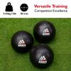 Amber Fight Gear Precision Performance 5.44kg/12lb Iron Shot Put Versatile Training and Competition Excellence with Sturdy Cast Iron Build and Durable Polyurethane Coating Black view 4