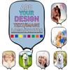Customized Padded Pickleballs Protection Custom Pickleballs Paddles Cover Personalized Cover Paddles Case Rackets Cover Holder Sleeve Case Protector, Fits Most Paddles, Rackets, 8.6x11.8 in, Wathet view 1
