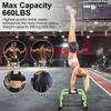AmazeFan Parallettes Bars, Push Up Bars Strength Training For Handstands, Full Planche & Dips, Calisthenic, Gymnastic, [16.6x10x10in] Push Up Stands Handle for Floor Workouts Calisthenics Equipment view 4