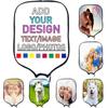 Customized Padded Pickleballs Protection Custom Pickleballs Paddle Cover Add Your Design Photo Text Logo, Fits Most Pickleballs Paddles, 8.6x11.8 Inches, White view 1