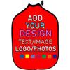 Custom Padded Pickleballs Paddle Cover with Personalized Image Text Pictures or Logo, Neoprene Cover Paddle Case Rackets Cover, Fits Most Paddle, 8.6x11.8 Inches, Bright Red view 2