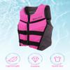 Owntop Swim Jacket Youth 50-90 lbs, Neoprene Swim Vest Kids, Lightweight, Quick-Dry, Buckles Zipper, Kayak, Swimming Training, Boating, Watersports (Fuchsia, M) view 2