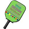 Custom Pickle Ball Paddles Cover with Your Image Photo Text or Logo, Personalized Paddles Covers Sleeves, Fits Most Rackets, 8.6 x 11.8 inch, Fluorescent Green view 3