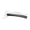 BESPORTBLE 1pair Skateboard Edge Protector Sleeve Collision Bumper Strips for Skateboards Thick Material Fit view 2