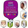 Custom Padded Pickleballs Paddle Cover with Personalized Image Text Pictures or Logo, Neoprene Cover Paddle Case Rackets Cover, Fits Most Paddle, 8.6x11.8 Inches, Mei Red view 1