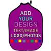Custom Padded Pickleballs Paddle Cover with Personalized Image Text Pictures or Logo, Neoprene Cover Paddle Case Rackets Cover, Fits Most Paddle, 8.6x11.8 Inches, Mei Red view 2