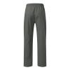 Men's Linen Pants Elastic Waist Drawstring Straight Leg Loose Fit Yoga Pants Lightweight Summer Beach Trousers with Pockets Dark Gray view 4