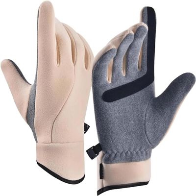 BKEKM Winter Gloves 1 Pair Gloves Touchscreen Cycling Gloves Non-Slip Mittens Gloves Windproof Ski Gloves for Women Thermal Glove