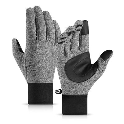 BKEKM Winter Gloves Non-Slip Cycling Gloves Windproof Waterproof Mittens Gloves Plus Velvet Thermal Glove Touch Screen Ski Gloves