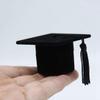 Jewelry Box Protable Ring Box Graduation Gift Ceremony Graduation Cap Ring Box Doctoral Hat Shaped Ring Jewelry Box exquisite view 4