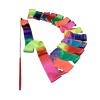 CLENEA 2M Sports Ribbon Rainbow Ribbon Artistic Gymnastics Band Cheerleading Dance Gradient Colorful Ribbon Entertainment view 3