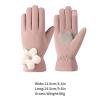 BKEKM Ski Gloves 1 Pair Thermal Glove Touch Scree Winter Gloves Non-Slip Mittens Gloves Thickening for Men Women Cycling Gloves view 3