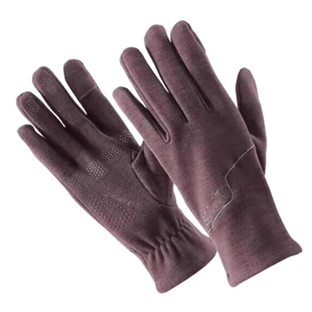 BKEKM Gloves Thickened Warm Winter Gloves Touch Screen Gloves Waterproof Fashion Non-Slip Cycling Gloves 1 Pair Mittens Gloves