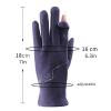 BKEKM Gloves Thickened Warm Winter Gloves Touch Screen Gloves Waterproof Fashion Non-Slip Cycling Gloves 1 Pair Mittens Gloves view 2