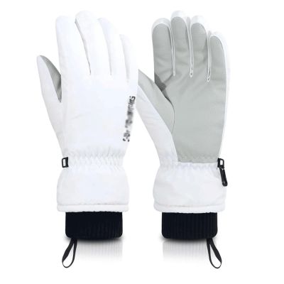 BKEKM Winter Gloves Non-Slip Ski Gloves Couple Cycling Gloves Thickened Thermal Glove 1 Pair for Men Women Outdoor Warm Gloves