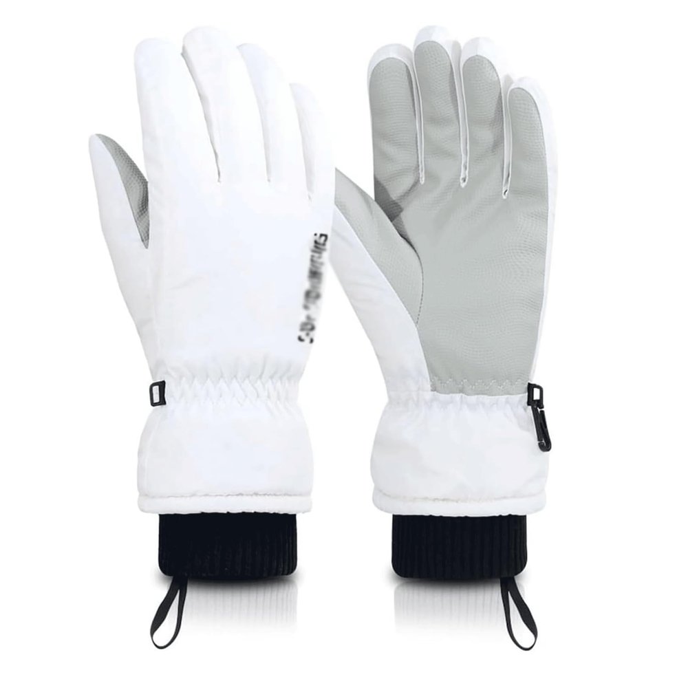 BKEKM Winter Gloves Non-Slip Ski Gloves Couple Cycling Gloves Thickened Thermal Glove 1 Pair for Men Women Outdoor Warm Gloves