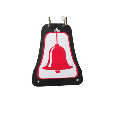 DUTYBOD Ice Hockey Training Goal Target Bell- Metal Bell Shooting Target- Very Handy for Hockey Shot Practice Equipment. (Small Bell)