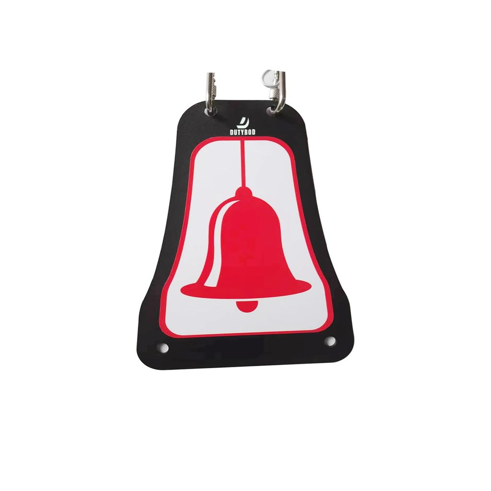 DUTYBOD Ice Hockey Training Goal Target Bell- Metal Bell Shooting Target- Very Handy for Hockey Shot Practice Equipment. (Small Bell)