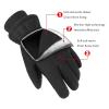 BKEKM Winter Gloves 1 Pair Cycling Gloves Plus Velvet Gloves Thickened Mittens Gloves Full-Finger Ski Gloves Fashion Thermal Glove view 2