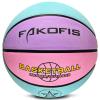 FAKOFIS Youth Basketball Size 5 (27.5'') Premium Rubber Kids Basketball for Indoor Outdoor Backyard Park Pool Play Games (Gift for Children) view 3