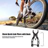 Gavigain Bike Chain Pliers,Chain Master Link Pliers Tool Bike Chain Quick Link Pliers Bike Quick Release Buckle Pliers Removal Installation Tool view 2
