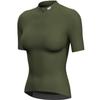 Wulibike Cycling Jersey Women Short Sleeve,Bike Shirts for Women Biking Tops Breathable Cycle Bicycle Jerseys with Pockets Olive-Green view 1