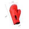 2 Pair Boxing Gloves Punching Bag Gloves Hands Protection Comfortable Punch Mitts Sparring Gloves PU Leather for Grappling, Kids view 4