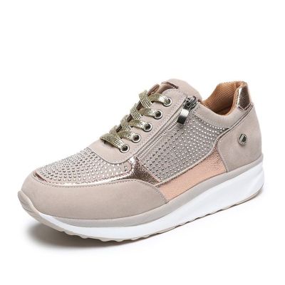 Ladmiple Slip On Shoes Women Wide Fit Womens Slip On Walking Shoes Non Slip Running Shoes Breathable Lightweight Gym Sneakers Fashion Comfort Platform Tennis Shoes