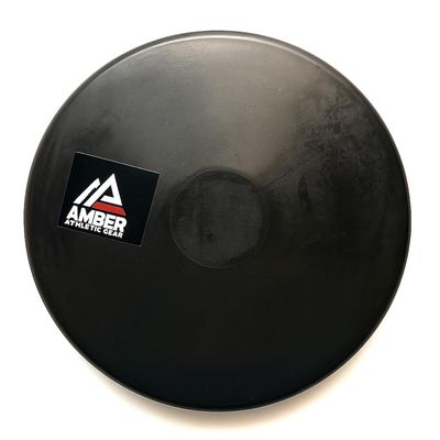 Amber Fight Gear Robust Rubber Discus Durable 1.6 KG Training Tool for Beginners & High School Athletes, Floor-Safe Design