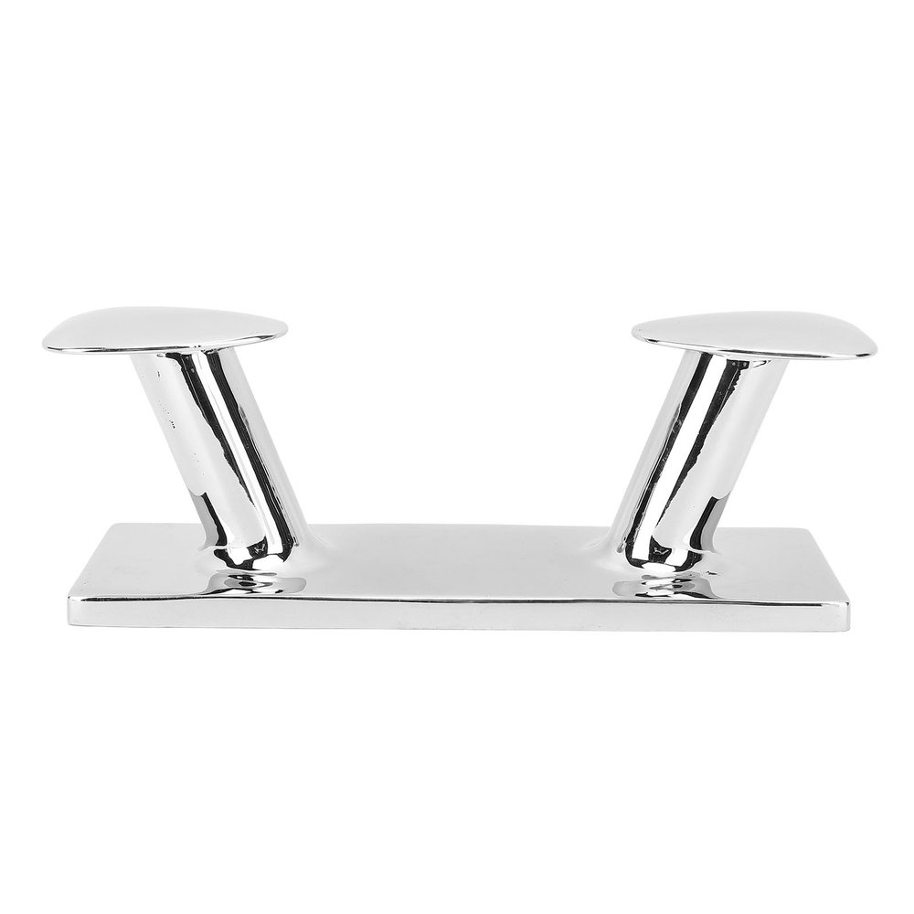 316 Stainless Steel Boat Bollard Cleat, Prevention12 Inch Marine Boat Cleat with Base, Easy Installation, Securely Tie Your Boat, for Boats, Yachts, Docks, Decks, Kayaking