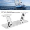 316 Stainless Steel Boat Bollard Cleat, Prevention12 Inch Marine Boat Cleat with Base, Easy Installation, Securely Tie Your Boat, for Boats, Yachts, Docks, Decks, Kayaking view 2