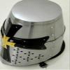 Medieval Wearable Black Helmet view 2