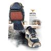 VALICLUD 4pairs Coarse Sand Crampons - Outdoor Shoes Cover for Ice and Snow Footwear Grips for Hiking Jogging Walking and Activities view 3