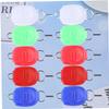 BESPORTBLE 75pcs Fishing Wheel Stopper Clips Line Stoppers for Fishing Tackle Colorful Accessories for Freshwater view 4