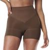 SPANX SPANXsculpt Power Series Boyshort - For All Hemline Lengths - Lightweight Core Control Shapewear - Dig-Free Waistband- Chestnut Brown - 1X view 1
