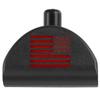 NDZ Performance Grip Frame Insert Plug for Glock Gen 4-5 Models 17 19 22 23 24 31 34 35  Black Aluminum with Red Laser Engraved Image  US Battle Flag view 1