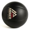 Amber Fight Gear Leather Medicine Ball for Strength & Conditioning, Plyometric & Core Training, Cardio Workouts for Muscle Building, Squats, Lunges, Partner Training, 15lb view 2