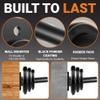 Yes4All Wall Mounted Weight Plate Holder, Fit 2" Olympic Weight Plates with Maximum 550lbs Capacity Set of 4 view 3