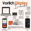 Vorlich Race Bib and Medal Display Medal Hanger Display Medal Holder Bib Boards for Runners Medal Hanger Medal Holder Display Running Medal Hanger Display Displays up to 50+ Medals,100+ Race Bibs view 2