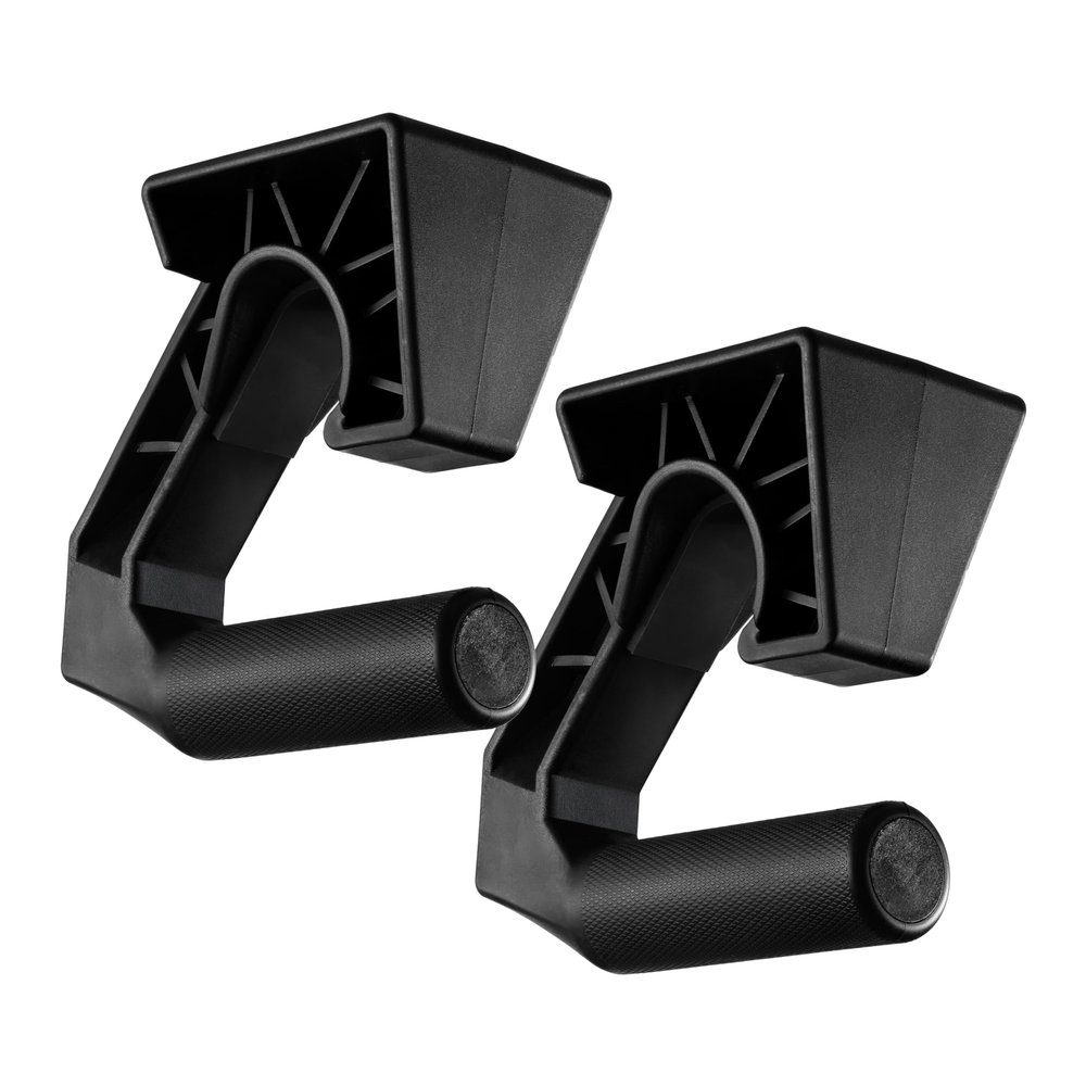 Goody Products Neutral Grip Pull Up Handles  Good..Grips Push Up Bars & Calisthenics Equipment for Doorway, Barbell & Floor Training, Portable Fitness Handles for Home Gym