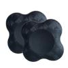 MBKHFLL Yoga Knee Guards (Set of 2) - Male and Female Yoga Props and Accessories for Fitness, Travel, Meditation, Kneeling, Balance, Floor, Pilates Pads for Knee and Elbow (black) view 1
