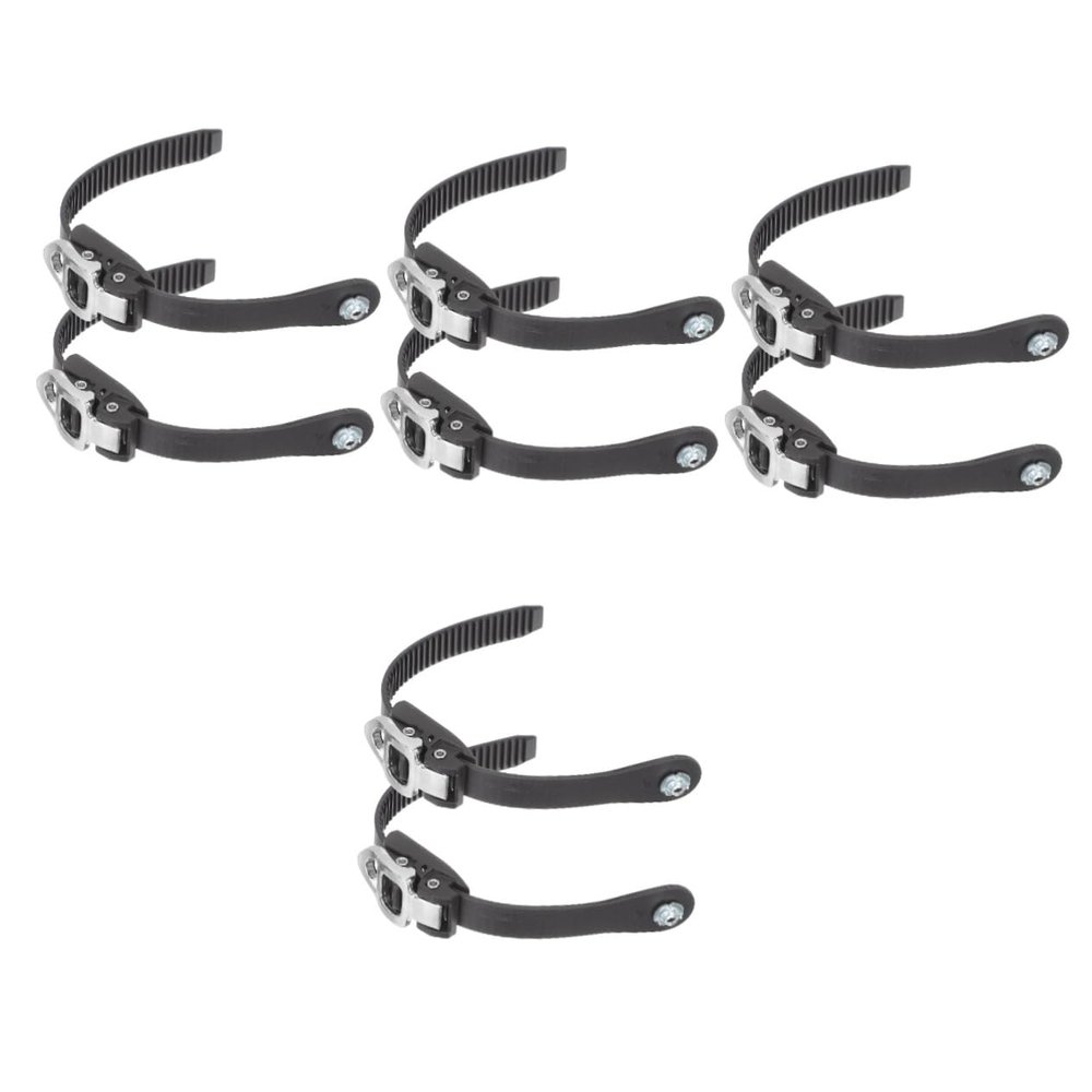 HANABASS 8pcs Roller Skate Strap Ice Skating Shoes Buckle Strap Replacement Clasp for Inline Skates for Men and Women Outdoor Sports