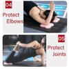 MBKHFLL Yoga Knee Guards (Set of 2) - Male and Female Yoga Props and Accessories for Fitness, Travel, Meditation, Kneeling, Balance, Floor, Pilates Pads for Knee and Elbow (blue) view 4